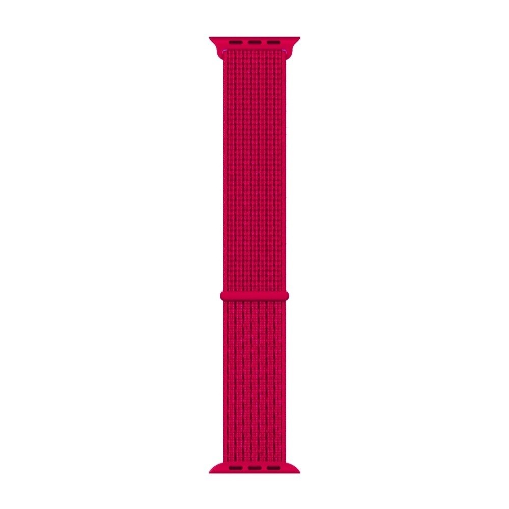 Ремінець Nylon для Apple Watch 38/40/41 mm Hibiscus Pink-0