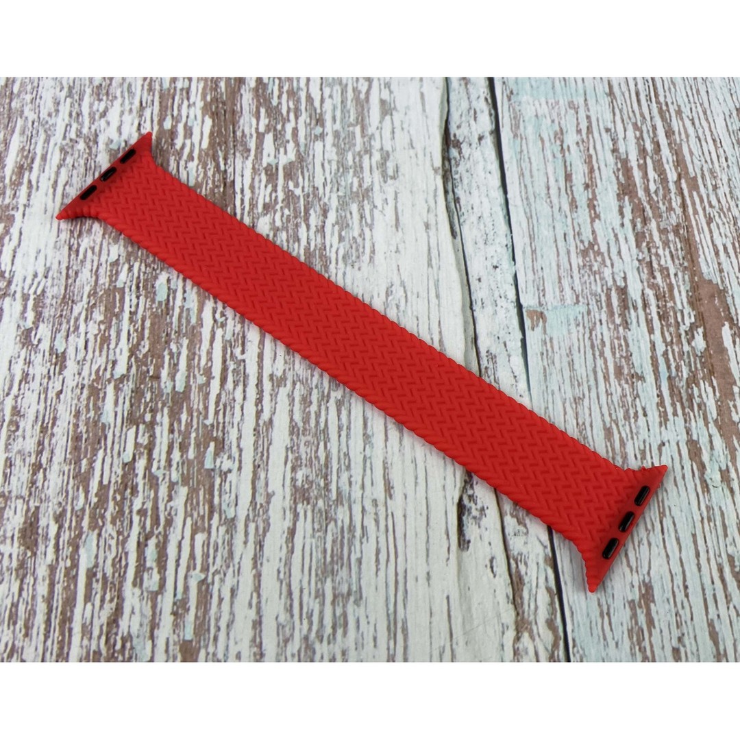 Силіконовий монобраслет Braided Solo Loop 38/40mm (S) (6)-0