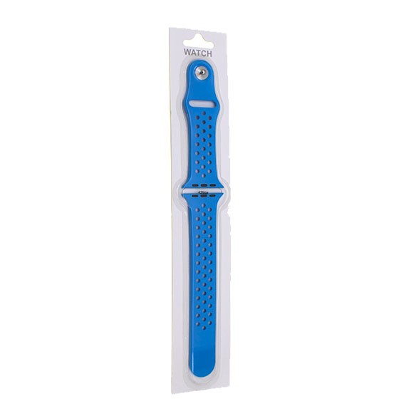 РЕМЕШОК APPLE WATCH BAND HONEYCOMB DESIGN 42mm (ГОЛУБОЙ)-2