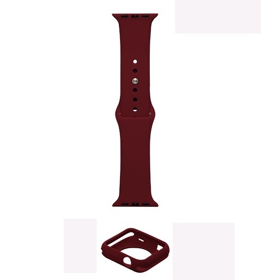 Ремінець DK Silicone Monolith Strap для Watch 38/40mm  (Dragon Friut)-0