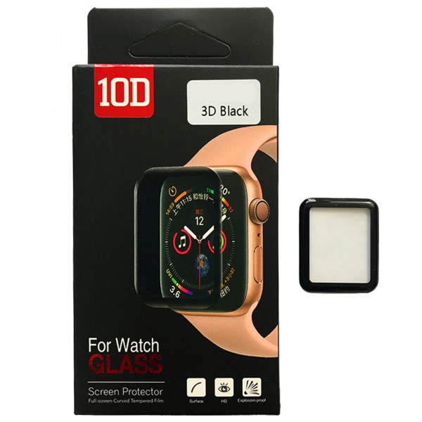 Захисна плівка10D PET+ PMMA для Apple Watch 38 mm black-0