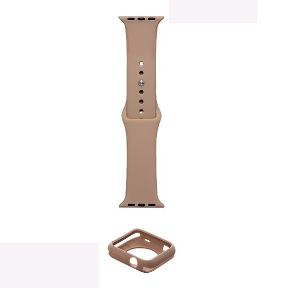 Ремінець DK Silicone Monolith Strap для Watch 42/44mm (Stone)-0