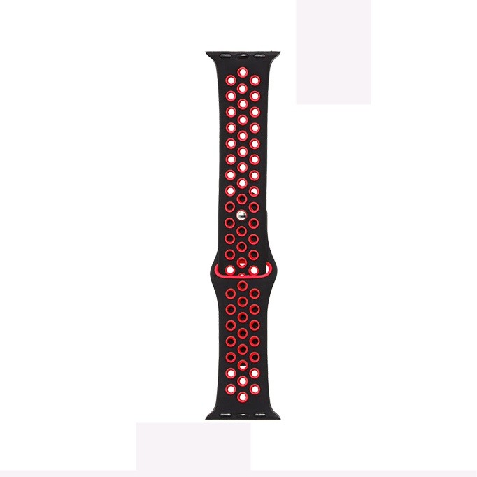 Ремінець Sport Band  для Watch 38/40/41 mm Чорно-червоний-0
