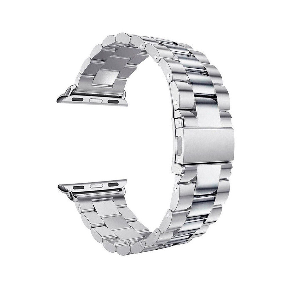 Ремінець Steel  для Apple Watch 38/40/41  mm (Silver)-0