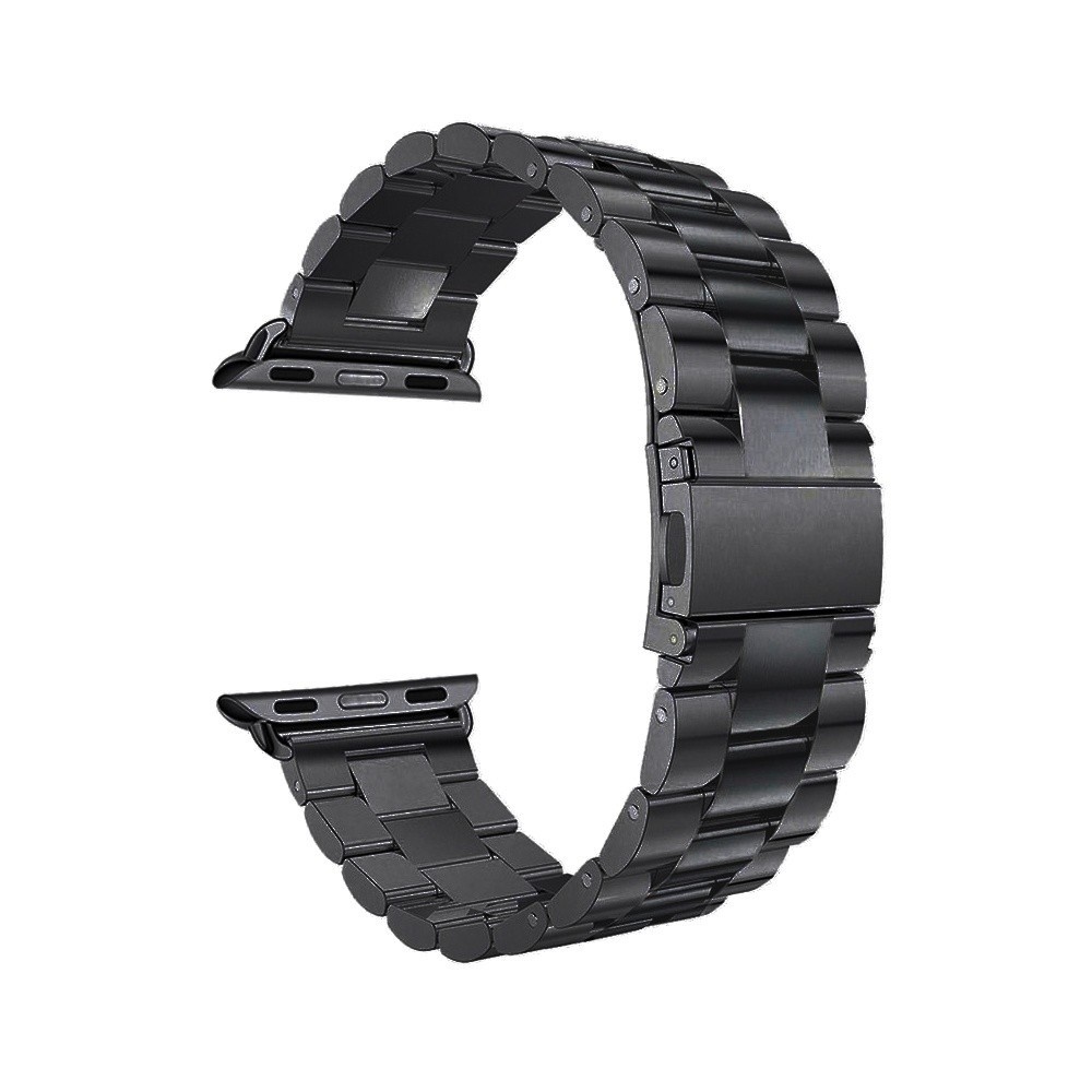 Ремінець Steel  для Apple Watch 38/40/ 41 mm (Black)-0