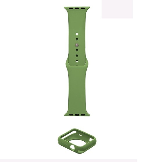 Ремінець DK Silicone Monolith Strap для Watch 38/40mm  (Light green)-0