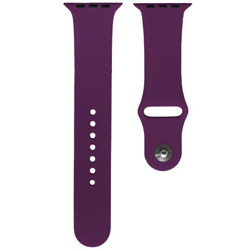 Ремінець Silicone (S) для Watch 42mm/44mm/45mm (Purple)-0