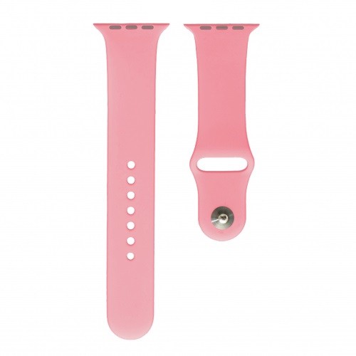 Ремінець Silicone (S) для Watch 42mm/44mm/45mm/Ultra  (Light pink)-0