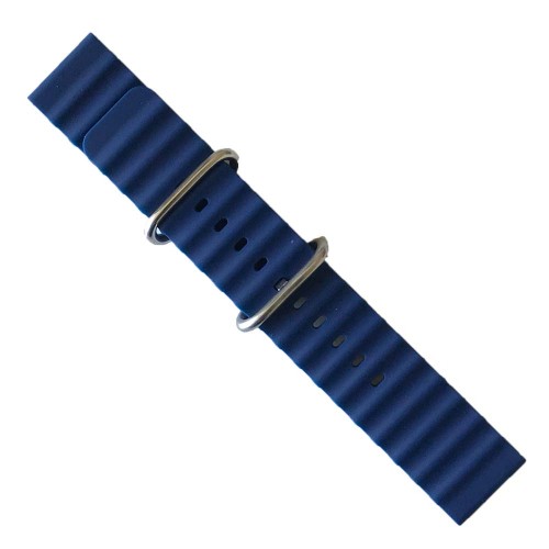 Ремінець Ocean Band Design для 20 mm (Midnight blue)-0
