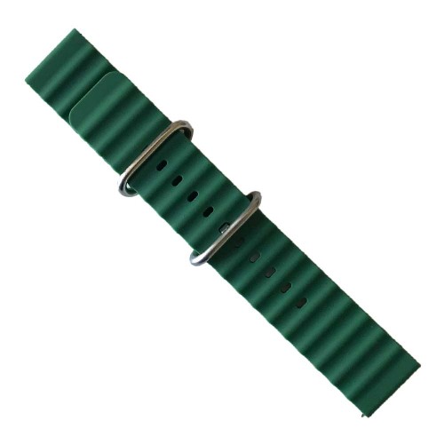 Ремінець Ocean Band Design для 20 mm (Army green)-0