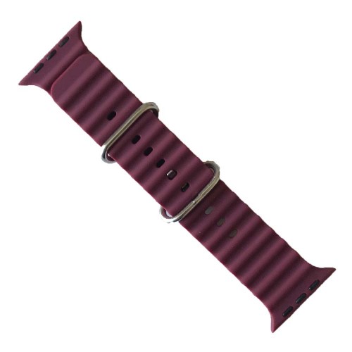 Ремінець Ocean Band Design для Watch 38/40/41 mm  (Wine red)-0