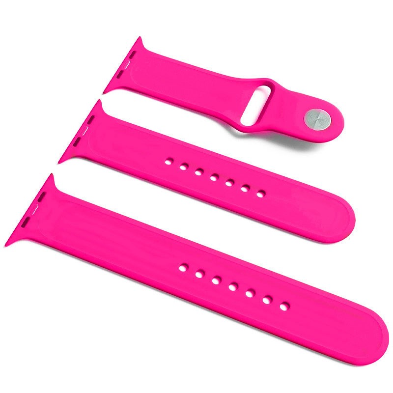 Ремінець 3 in 1 Bracelet для Apple watch 42 mm/44/45/49 mm Shiny pink-0
