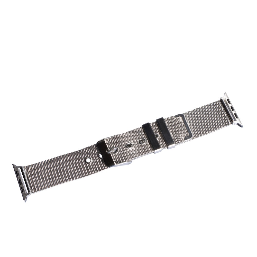 Ремінець Milanese Loop With a Lock 42/44/45/49 mm Silver-0