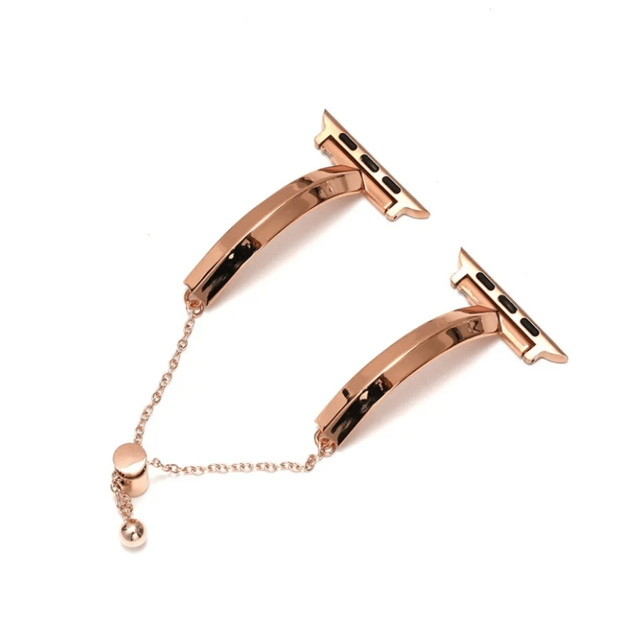 Ремінець Luxury для Apple watch 38/40/41 mm rose gold-1