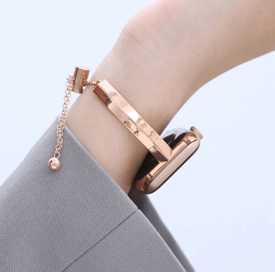 Ремінець Luxury для Apple watch 38/40/41 mm rose gold-2
