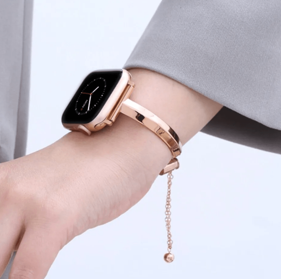Ремінець Luxury для Apple watch 38/40/41 mm rose gold-3