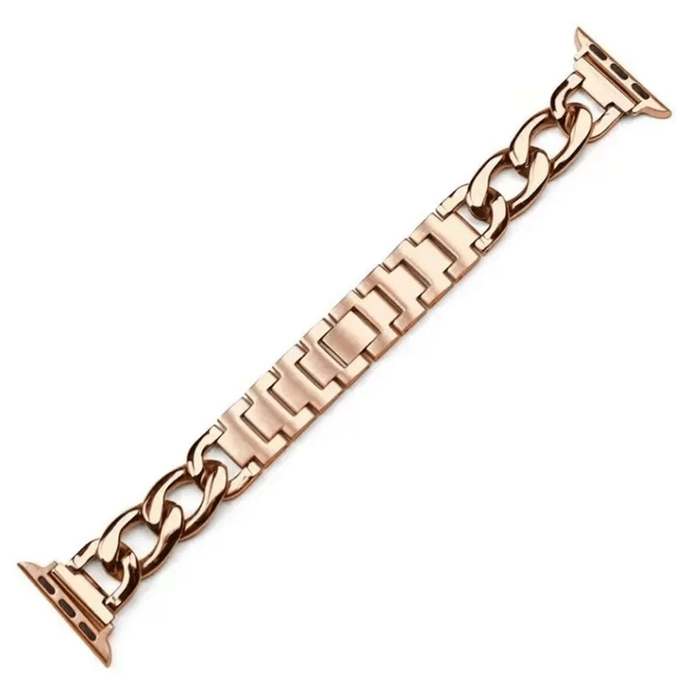 Ремінець Stainless Steel Strap для Apple Watch 42\44\45 mm Rose Gold-0
