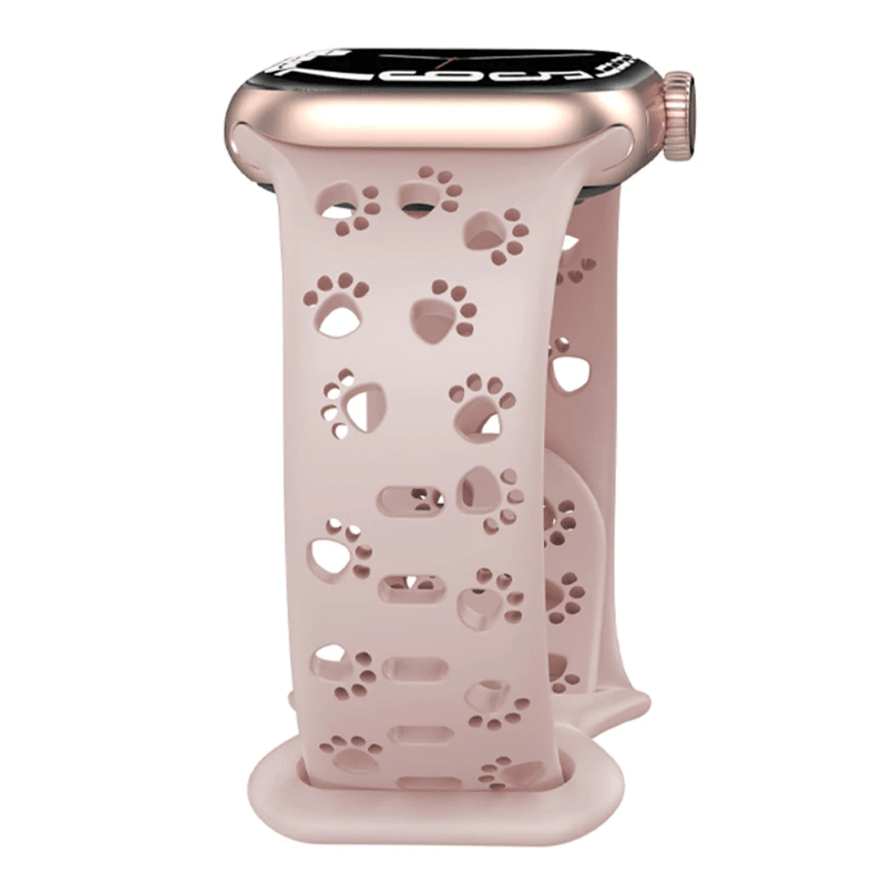 Ремінець Silicone Paws для Apple Watch 38mm/40mm (Pink)-0