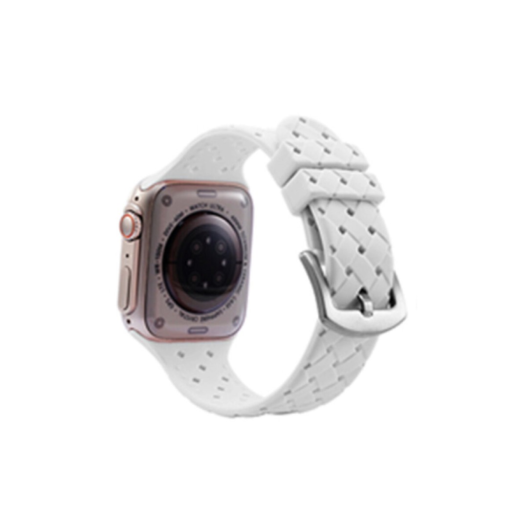 Ремінець GRID WEAVE для Apple Watch 42/44/45/49 mm White-0