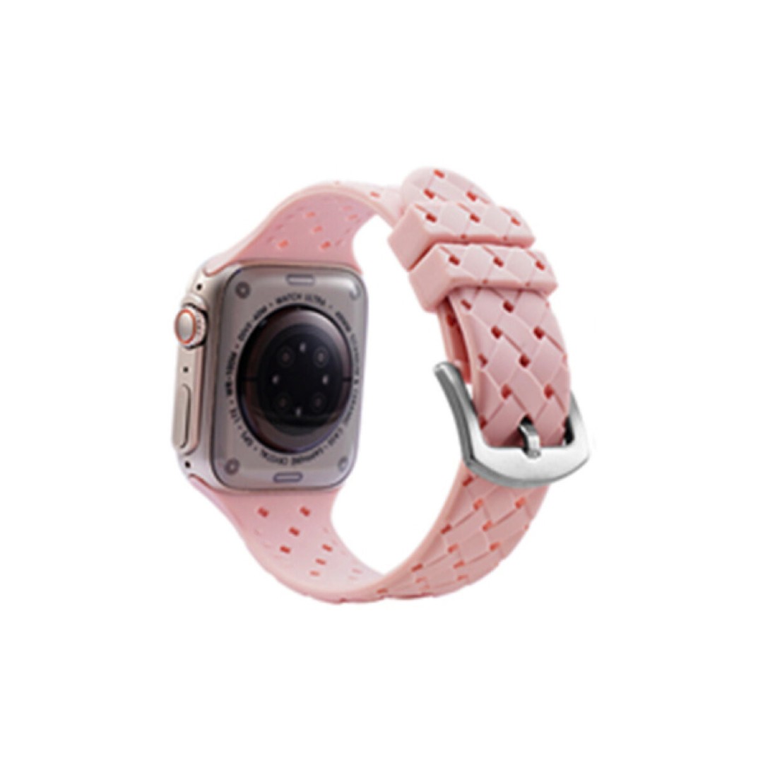 Ремінець GRID WEAVE для Apple Watch 38/40/41 mm Pink-0