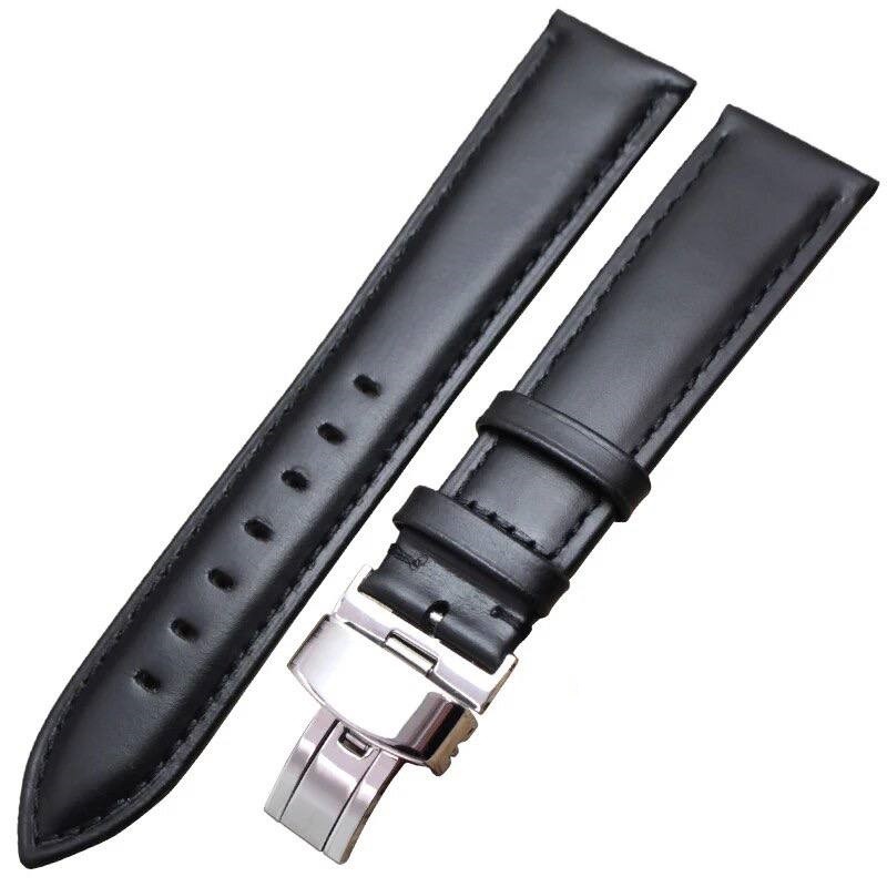 Ремінець Strap Leather 22mm Black-0