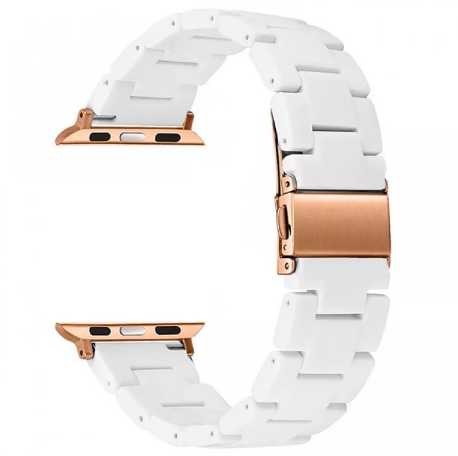 Ремінець Ceramic band для Watch 38/40/41 mm  White-0