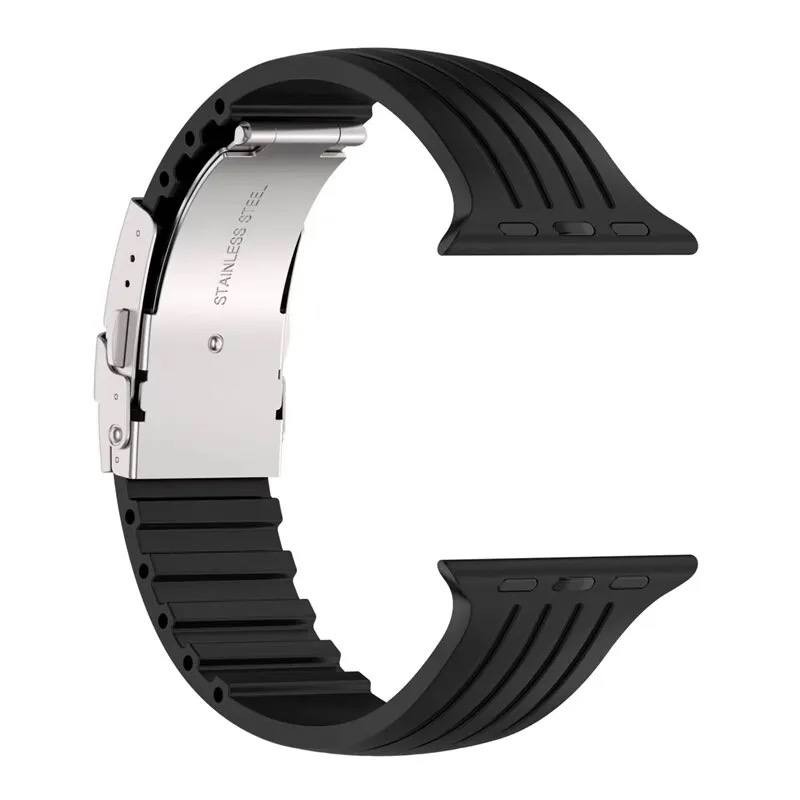 Ремінець Resin Strap для Apple watch 42/44/45/49 mm Black-0