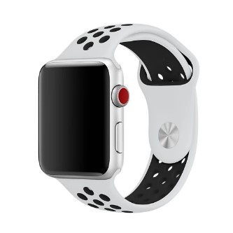 Ремінець Small Waist two colors для Apple Watch 38/40/41mm White-Black-0