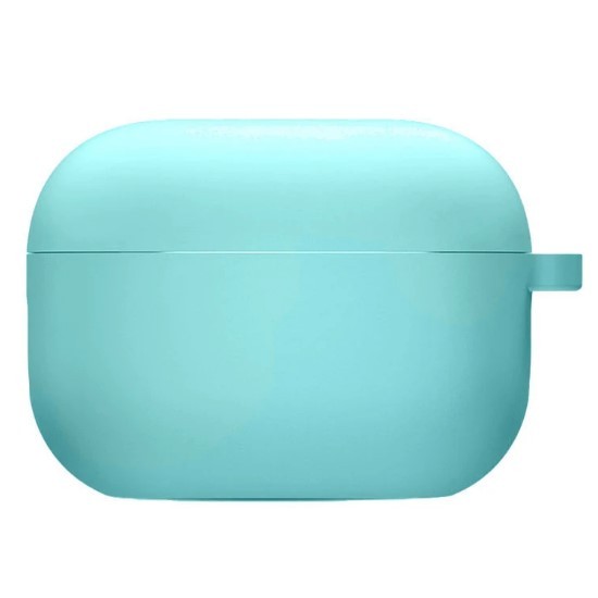 Silicone Case для Airpods 4 з мікрофіброю (Marine Green)-0