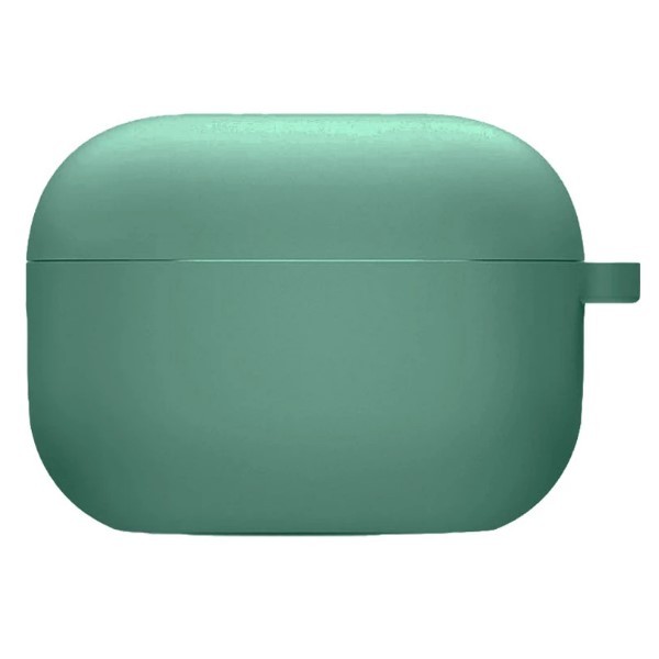 Silicone Case для Airpods 4 з мікрофіброю (Pine Needle)-0