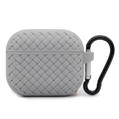 Чохол Bottega для AirPods Pro сірий-0