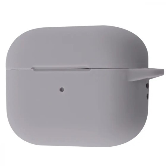 Чохол для Airpods 4 з мікрофіброю сірий-0