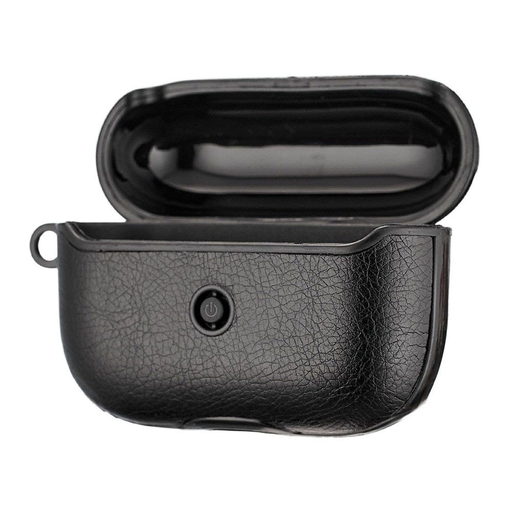 Чохол TPU/PU Leather Case for AirPods Pro 2 Black-1