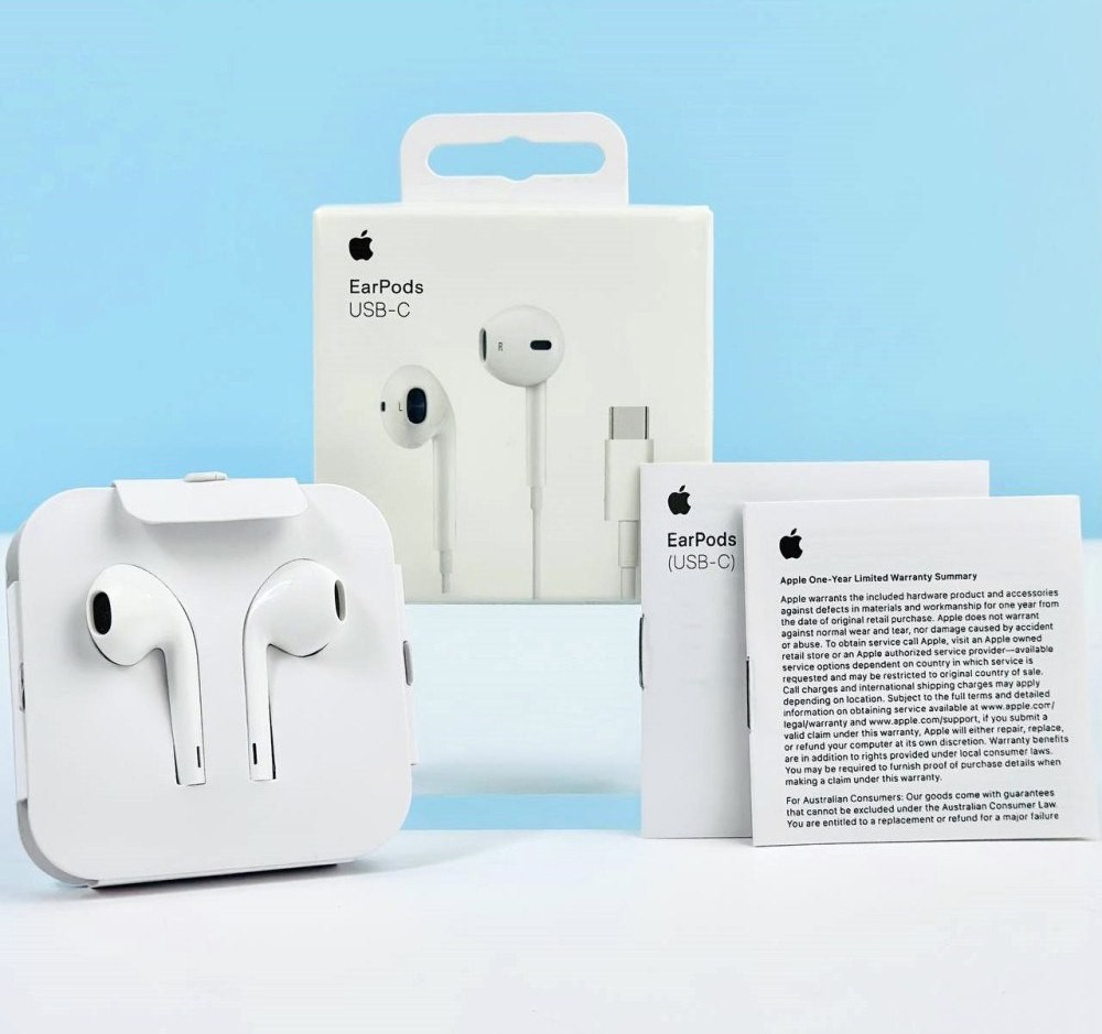 Навушники Apple EarPods Type-C High Copy White-0