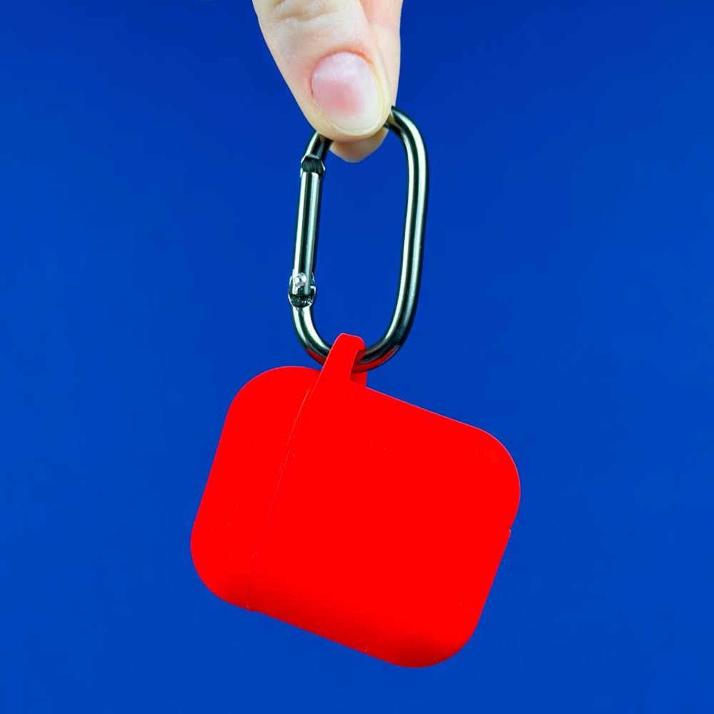 Силіконовий футляр для AirPods 4 (Red)-0