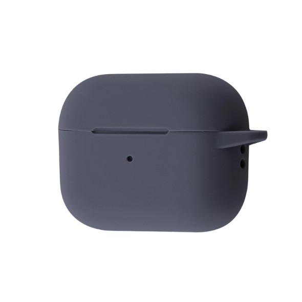 Силіконовий футляр для AirPods Pro 3 (Dark grey)-0