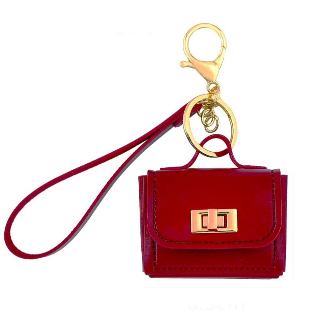 Чохол Handbag Keychain для AirPods Pro 3 червоний-0