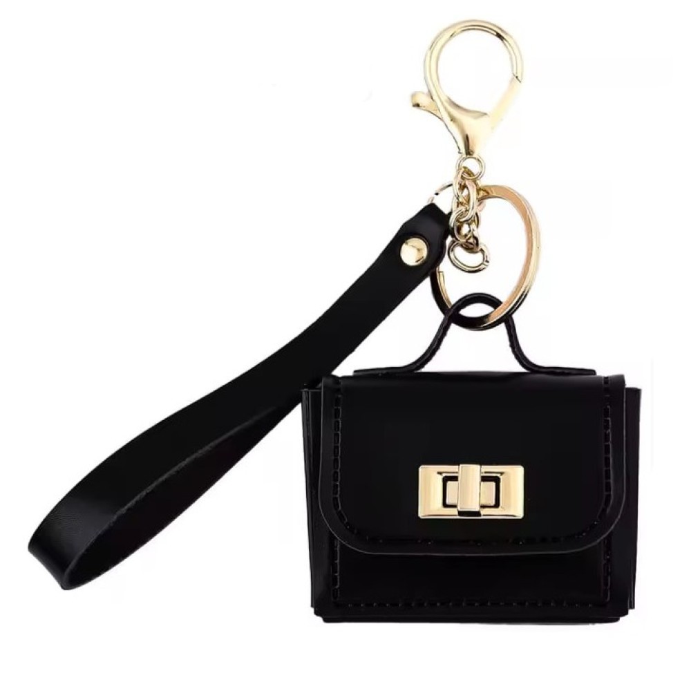 Чохол Handbag Keychain для AirPods Pro 3 чорний-0