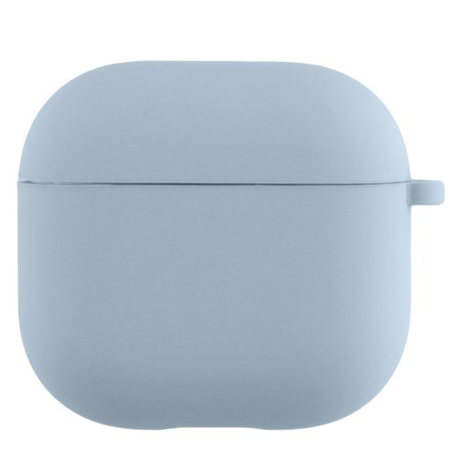 Silicone Case для Airpods 4 з мікрофіброю (Lilac)-0