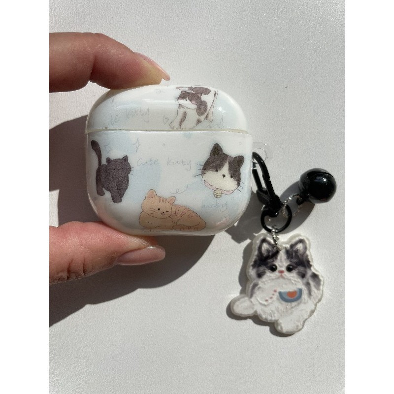 Чохол для Airpods 4 TOYS Cat Blue-0