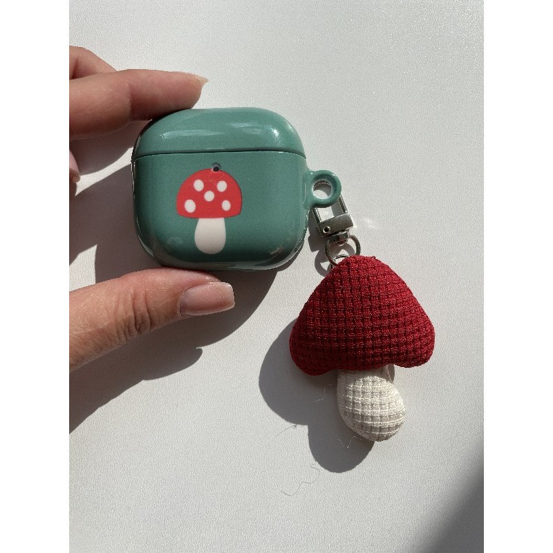 Чохол для Airpods 4 TOYS Mushroom green-0