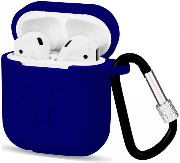 Чохол для AirPods Silicone Case Logo  (electric)-0