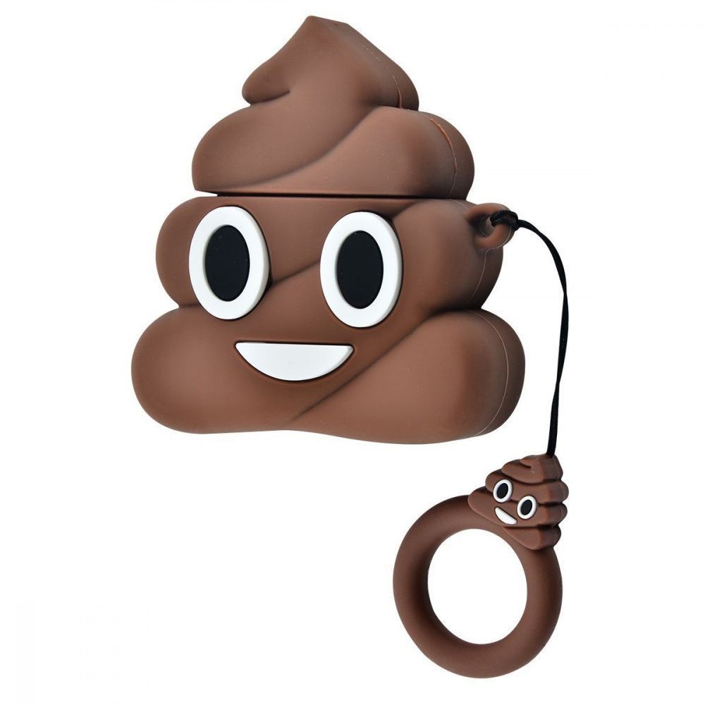 Чохол TOYS для Airpods Кучка коричнева-0