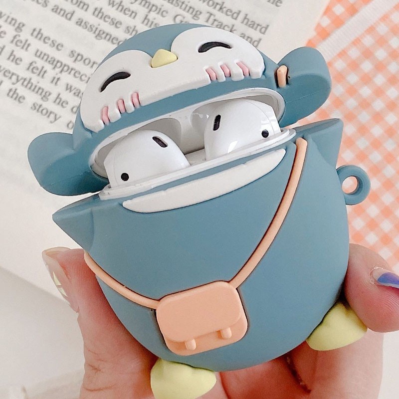 Чохол TOYS для AirPods 1/2  Пінгвін-1
