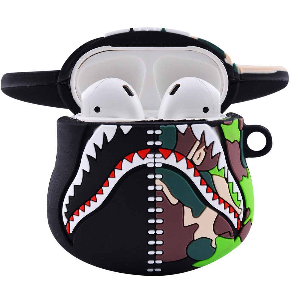 Чохол TOYS для  AirPods 1/2 Акула Крінж-1