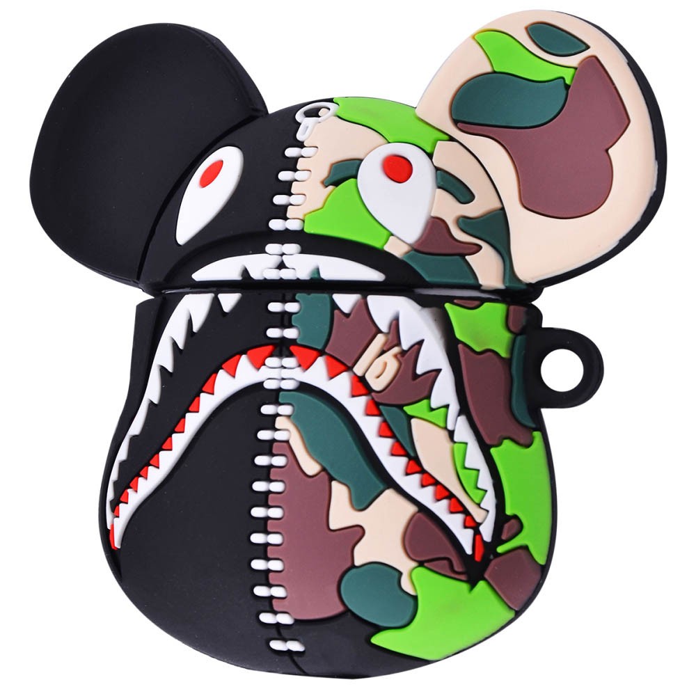 Чохол TOYS для  AirPods 1/2 Акула Крінж-0