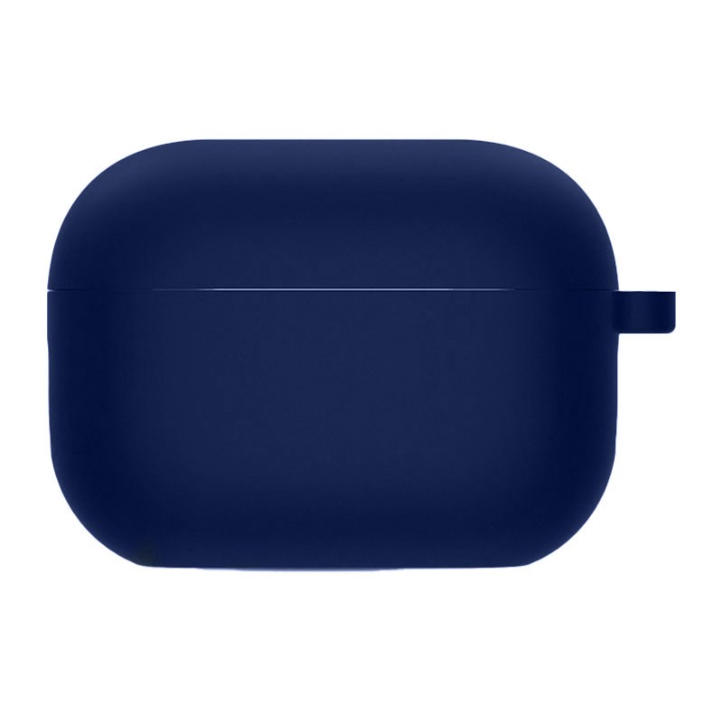 Чохол для Airpods Pro з мікрофіброю (Midnight Blue)-0