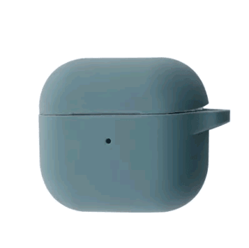Чохол Silicone для Airpods 3 (Pine green)-0