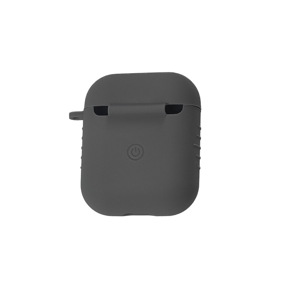 Silicone Case для Airpods 1/2  (Gray)-2