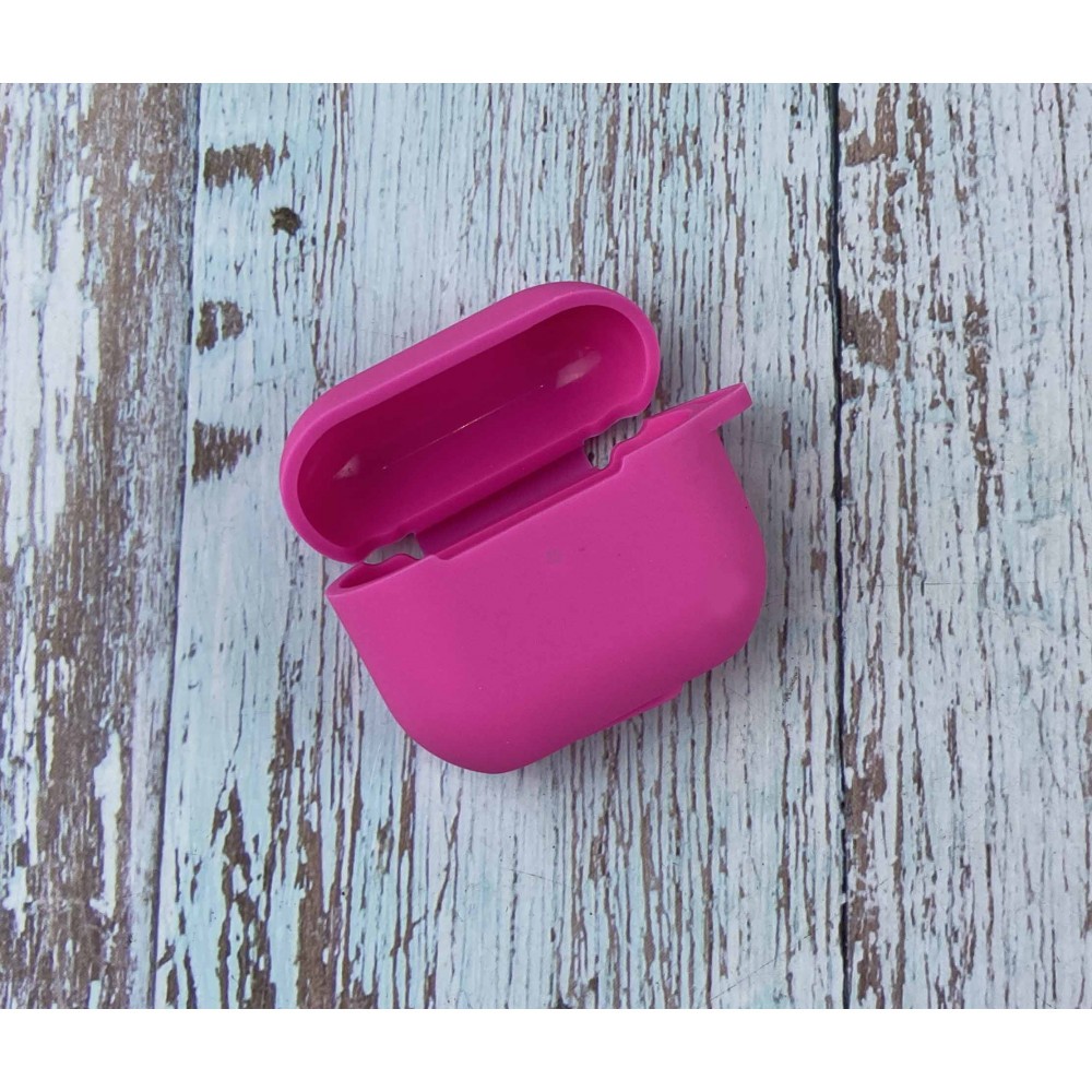 Чохол Silicone для Airpods 3 (Barbie pink)-0